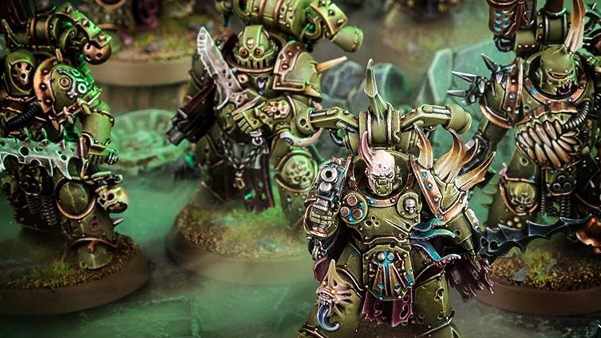 Painted Zombie Soldiers